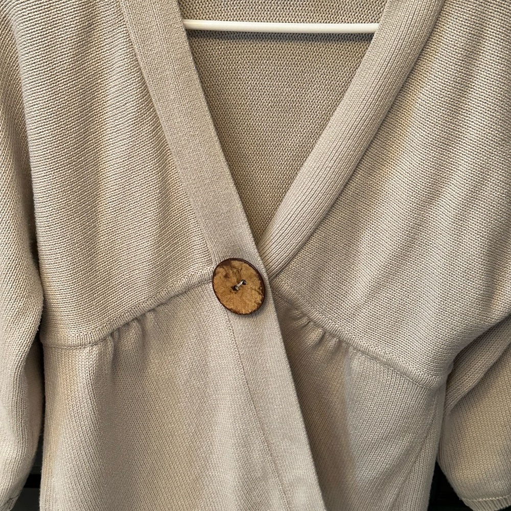 Boden Women’s Regatta Knit Cardigan Beige Size 8 - Picture 2 of 9